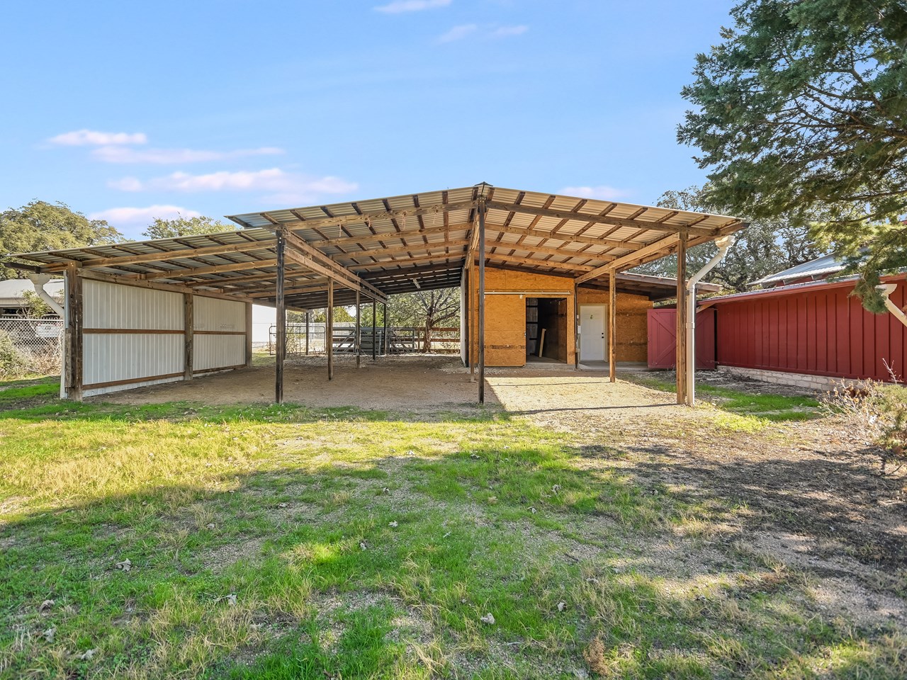 hay storage room