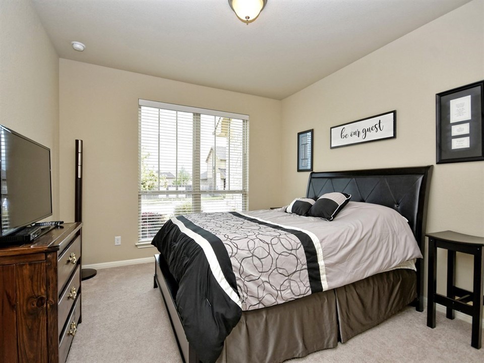 main level guest ensuite bedroom